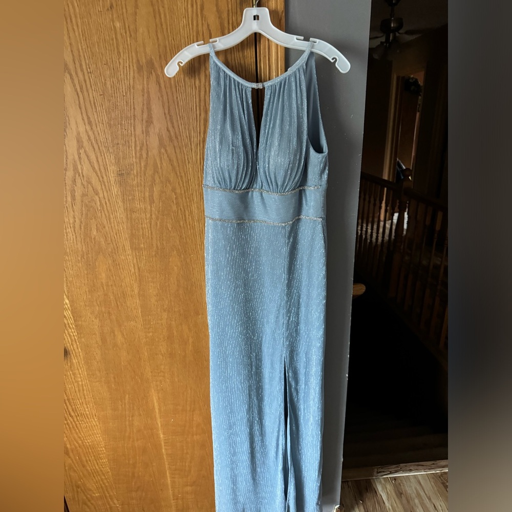 Blue Women's bridesmaid/mother of bride dress - Picture 1 of 2